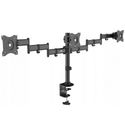 Maclean MC-811 Uchwyt biurkowy na 3 monitory