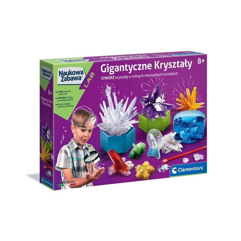 Clementoni Gigantyczne Kryształy Clementoni Gigantyczne Kryształy