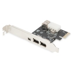 Digitus Karta PCI Express, Firewire 1394a (port 3+1)