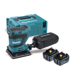 MAKITA.SZLIFIERKA OSCYL. 18V DBO480RTJ 93x185mm 2x5Ah