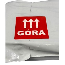 BSTech Etykieta samoprzylepna "GÓRA" 80mmx80mm 1000 szt