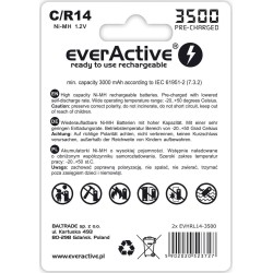 Zestaw akumulatorków everActive EVHRL14-3500 (3500mAh Ni-MH)