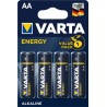 Zestaw baterii alkaliczne VARTA Energy LR6 AA (x 4)