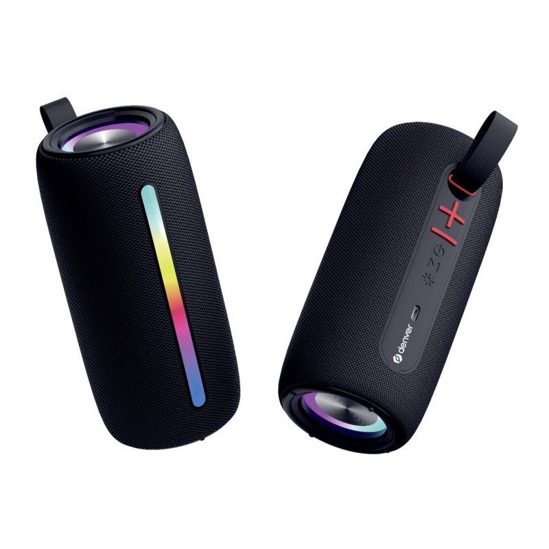 Głośnik BT Denver BTL-360B RGB 2x50W czarny Głośnik BT Denver BTL-360B RGB 2x50W czarny