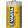 Zestaw baterii cynkowo-węglowe VARTA Superlife R20 D (Zn-C x 2)