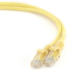 Kabel UTP GEMBIRD PP12-1M/Y (1m UTP kolor żółty)