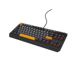 KLAWIATURA DLA GRACZY GENESIS THOR 230 TKL ANCHOR GRAY NEGATIVE US RGB MECHANICZNA OUTEMU RED
