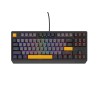 KLAWIATURA DLA GRACZY GENESIS THOR 230 TKL ANCHOR GRAY NEGATIVE US RGB MECHANICZNA OUTEMU RED