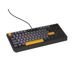 KLAWIATURA DLA GRACZY GENESIS THOR 230 TKL ANCHOR GRAY NEGATIVE US RGB MECHANICZNA OUTEMU RED