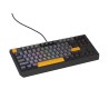 KLAWIATURA DLA GRACZY GENESIS THOR 230 TKL ANCHOR GRAY NEGATIVE US RGB MECHANICZNA OUTEMU RED