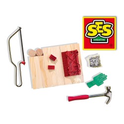 SES Creative Children's Woodwork Set de Luxe