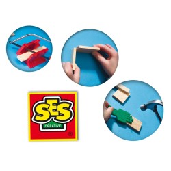 SES Creative Children's Woodwork Set de Luxe