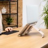 Podstawka do laptopów i tabletów R-Go 10-22 Max.5KG biała