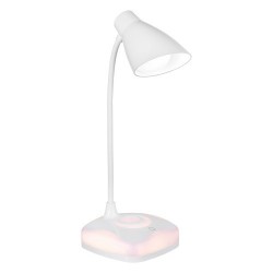 Nowoczesna lampka na biurko LED Activejet CLASSIC PLUS biała z funkcją oświetlenia nocnego
