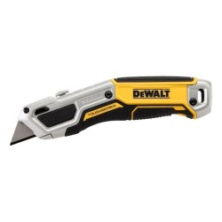 Nożyk DeWALT DWHT10999-0, czarny, stal nierdzewna, żółty brzytwa