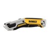 Nożyk DeWALT DWHT10999-0, czarny, stal nierdzewna, żółty brzytwa