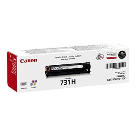 Canon 731H kaseta z tonerem 1 szt. Oryginalny Czarny