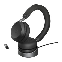 słuchawki/zestaw słuchawkowy Jabra Przewodowy i Bezprzewodowy Opaska na głowę Biuro/centrum telefoniczne Bluetooth Podstawka do