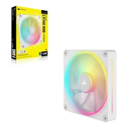 Corsair CO-9051031-WW system chłodzenia komputerów Obudowa komputera Wentylator 14 cm Biały 1 szt.