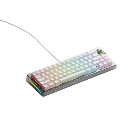 Glorious Gaming GLO-KB-GMMK3-PRO-65-PB-FOX-W-SIL-US klawiatura
