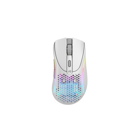 Glorious Gaming Glorious Model D 2 Wireless Gaming-Maus - weiß