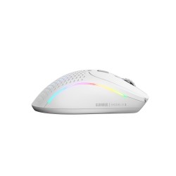 Glorious Gaming Glorious Model D 2 Wireless Gaming-Maus - weiß