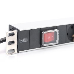 Listwa zasilająca do szaf rack (PDU) 19 cali 7x Schuko