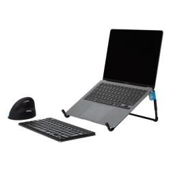 R-Go Tools R-Go Laptopständer 10"-22" Max.5KG Steel Travel juodas