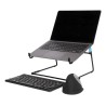 Stojak na laptopa R-Go Laptopständer 10-22 Max 5KG Steel Office schwarz
