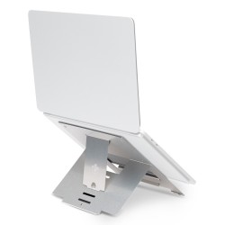 Podstawa R-Go Tools R-Go Laptopständer 10"-22" Max.5KG Riser verstellbar sidabrinis