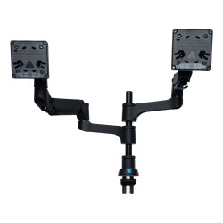 Uchwyt do monitorów R-Go Tools R-Go Monitorarm 0"-32" 2TFT Max.9KG Caparo 4 Gasfeder sidabrinis