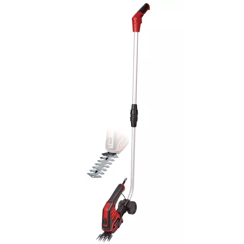 Einhell GC-CG 3,6/70 Li akumulatorowe nożyce do trawy 7 cm 3,6 V Litowo-jonowa (Li-Ion) Aluminium, Czarny, Czerwony Einhell GC-CG 3,6/70 Li akumulatorowe nożyce do trawy 7 cm 3,6 V Litowo-jonowa (Li-Ion) Aluminium, Czarny, Czerwony