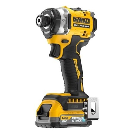 DeWALT DCF860E2T-QW wkrętak zasilany/zakrętark udarowy 3800 RPM Czarny, Żółty