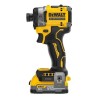 DeWALT DCF860E2T-QW wkrętak zasilany/zakrętark udarowy 3800 RPM Czarny, Żółty
