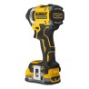 DeWALT DCF860E2T-QW wkrętak zasilany/zakrętark udarowy 3800 RPM Czarny, Żółty