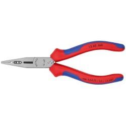 Knipex 13 02 160 szczypce wielofunkcyjne 1 przyb. Niebieski, Czerwony