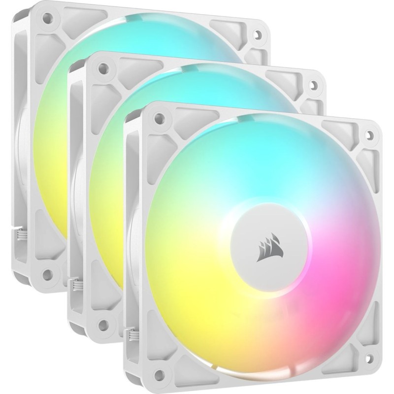Corsair RS120 ARGB Obudowa komputera Wentylator 12 cm Biały 3 szt. Corsair RS120 ARGB Obudowa komputera Wentylator 12 cm Biały 3 szt.