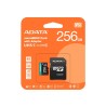 Karta pamięci ADATA Premier Pro 256 GB MicroSDXC UHS-I Klasa 10