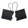 Klawiatura R-Go Split Break ergonomiczna UK-išdestymas juodas