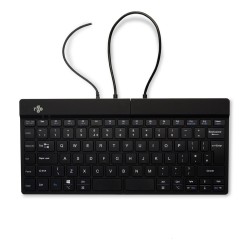 Klawiatura R-Go Split Break ergonomiczna UK-išdestymas juodas