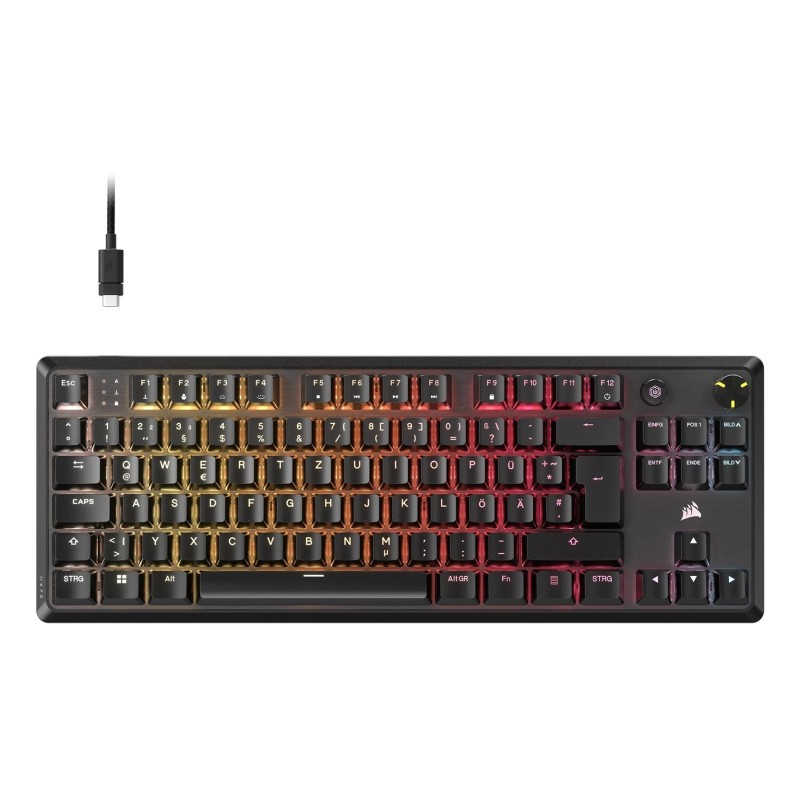 Klawiatura CORSAIR Tas K70 Core TKL USB RGB LED Black Klawiatura CORSAIR Tas K70 Core TKL USB RGB LED Black