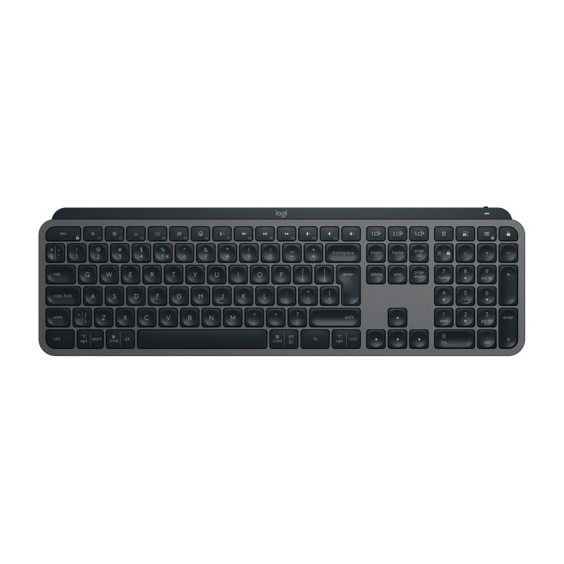Logitech MX Keys combo for Business Gen 2 klawiatura Dołączona myszka Biuro RF Wireless + Bluetooth QWERTY Amerykański Logitech MX Keys combo for Business Gen 2 klawiatura Dołączona myszka Biuro RF Wireless + Bluetooth QWERTY Amerykański
