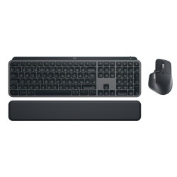 Logitech MX Keys combo for Business Gen 2 klawiatura Dołączona myszka Biuro RF Wireless + Bluetooth QWERTY Amerykański