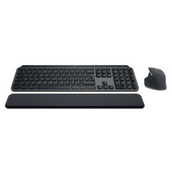 Logitech MX Keys combo for Business Gen 2 klawiatura Dołączona myszka Biuro RF Wireless + Bluetooth QWERTY Amerykański