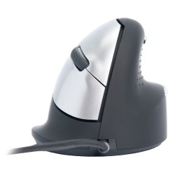 Ergonomiczna mysz R-Go Maus HE ergonomicznie praworęczna USB średnia czarna retail