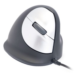 Ergonomiczna mysz R-Go Maus HE ergonomicznie praworęczna USB średnia czarna retail