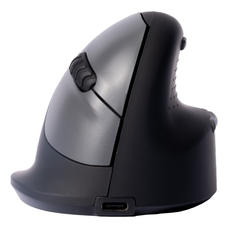 Ergonomiczna mysz R-Go Maus HE ergonomisch rechts Bluetooth mittel schwarz/sil retail Ergonomiczna mysz R-Go Maus HE ergonomisch rechts Bluetooth mittel schwarz/sil retail