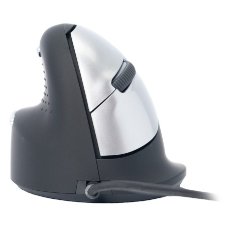 R Go Tools R-Go Pele HE ergonomisch links USB mittel juodas/silb retail