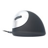 R Go Tools R-Go Pele HE ergonomisch links USB mittel juodas/silb retail