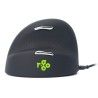R Go Tools R-Go Pele HE ergonomisch links USB mittel juodas/silb retail